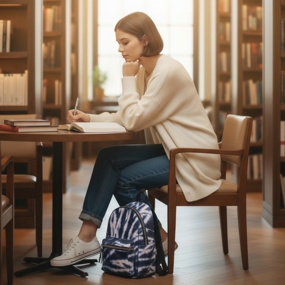 LIKE DREAMS Tie-Dye Backpack - Picture 6 of 14